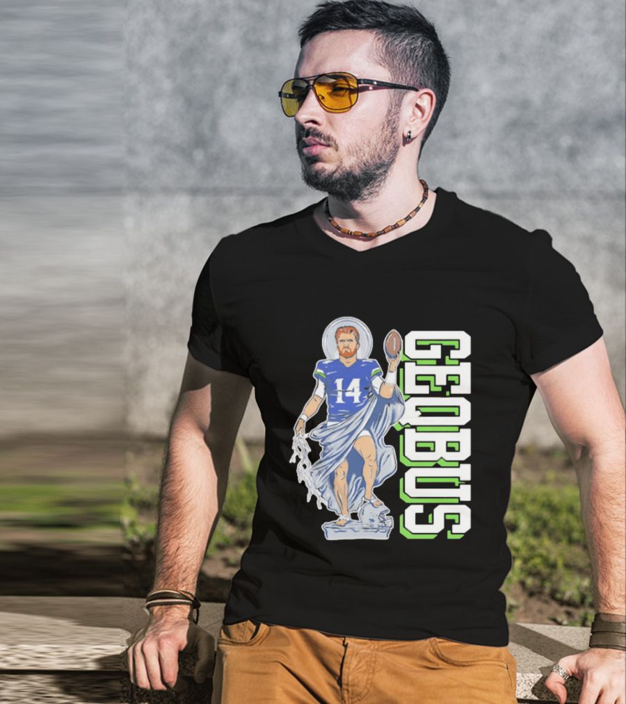 Sam Darnold Sea Geqbus Football Halo 14 Jersey T-Shirt