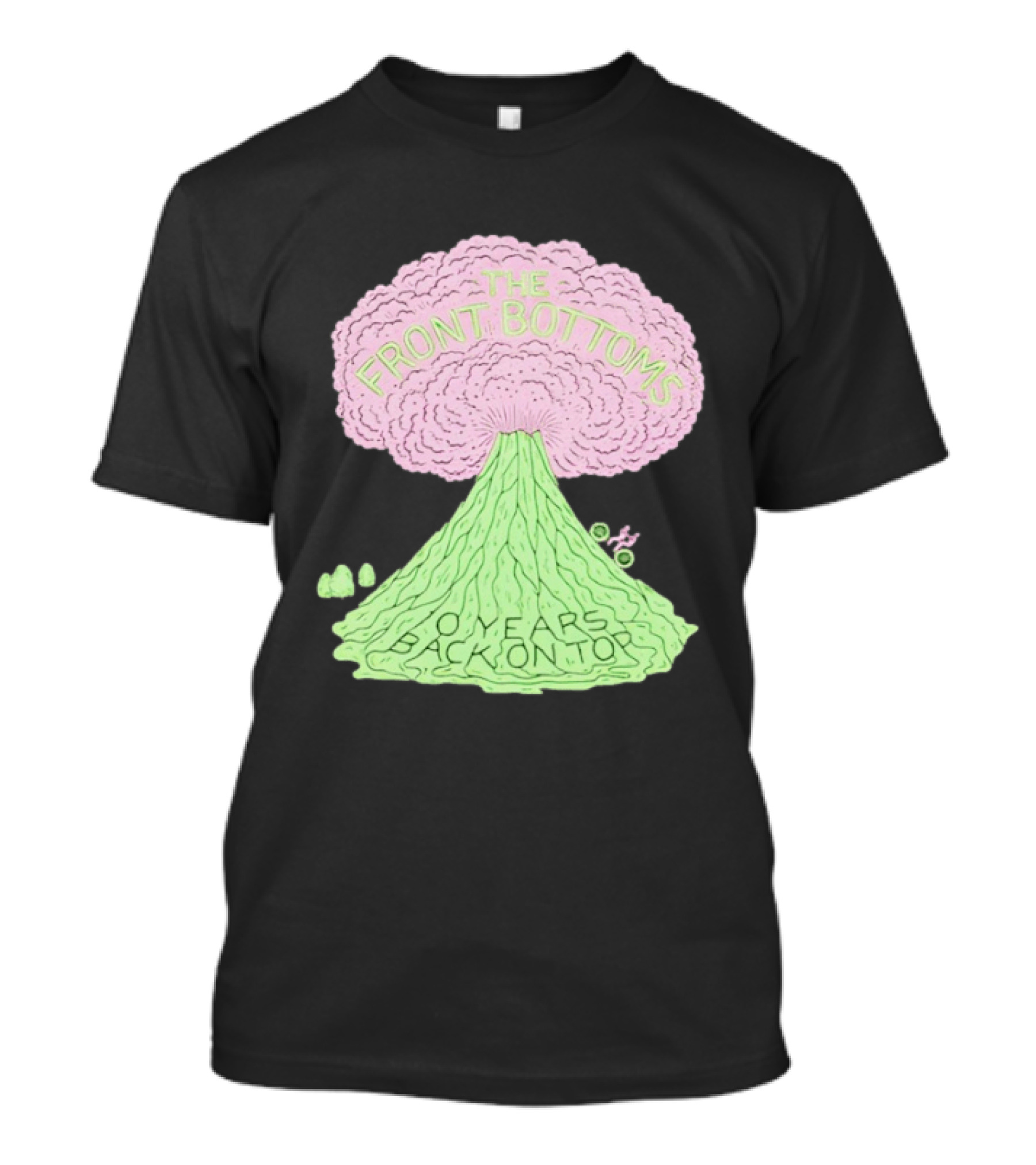 The Front Bottoms Volcano 0 Years Back On Top T-Shirt