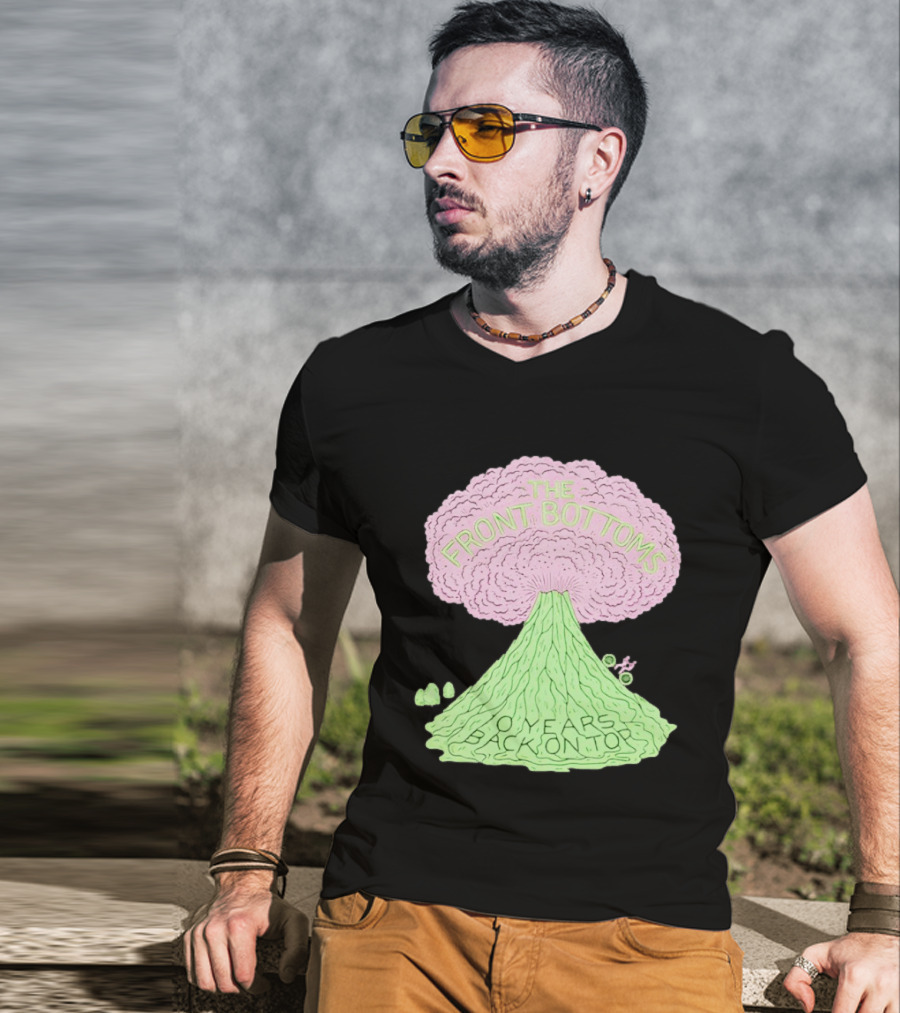 The Front Bottoms Volcano 0 Years Back On Top T-Shirt