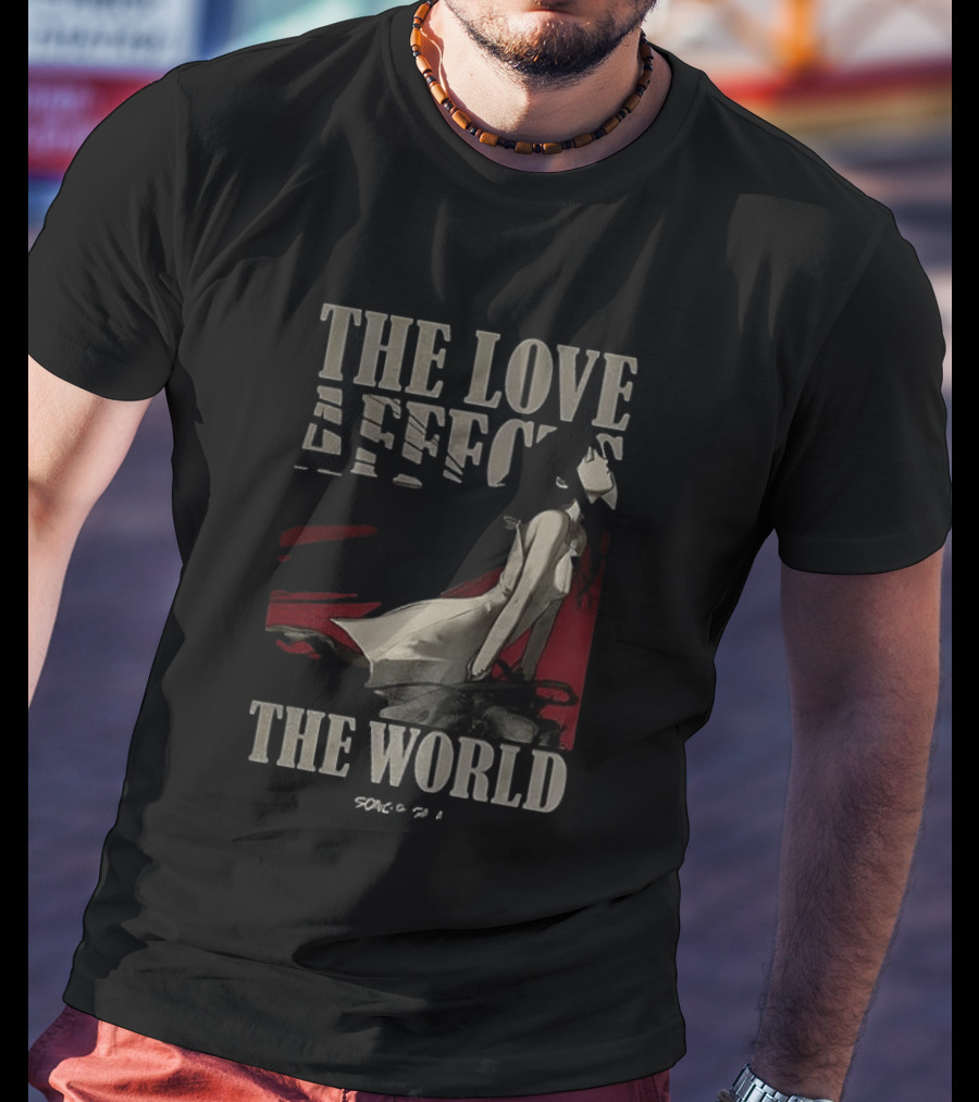 The Love Affects The World Vintage Statue Art Influence T-Shirt