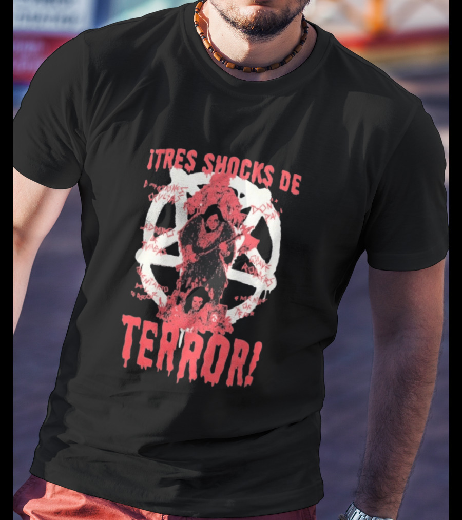 Tres Shocks De Terror Films Of Rubén Galindo Jr. T-Shirt