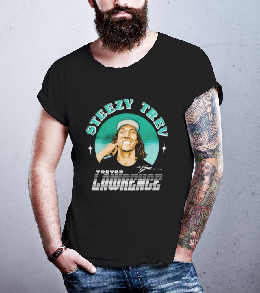 Steezy Trev Trevor Lawrence Signature Jacksonville T-Shirt
