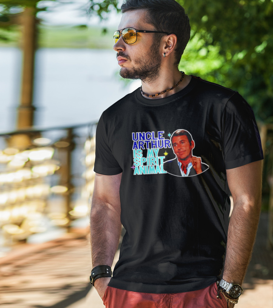 Uncle Arthur Is My Spirit Animal Bewitched Tribute Retro TV Fan Favorite T-Shirt