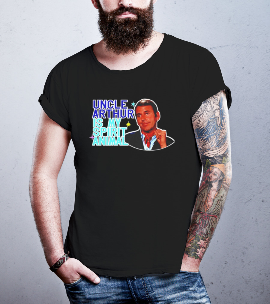 Uncle Arthur Is My Spirit Animal Bewitched Tribute Retro TV Fan Favorite T-Shirt