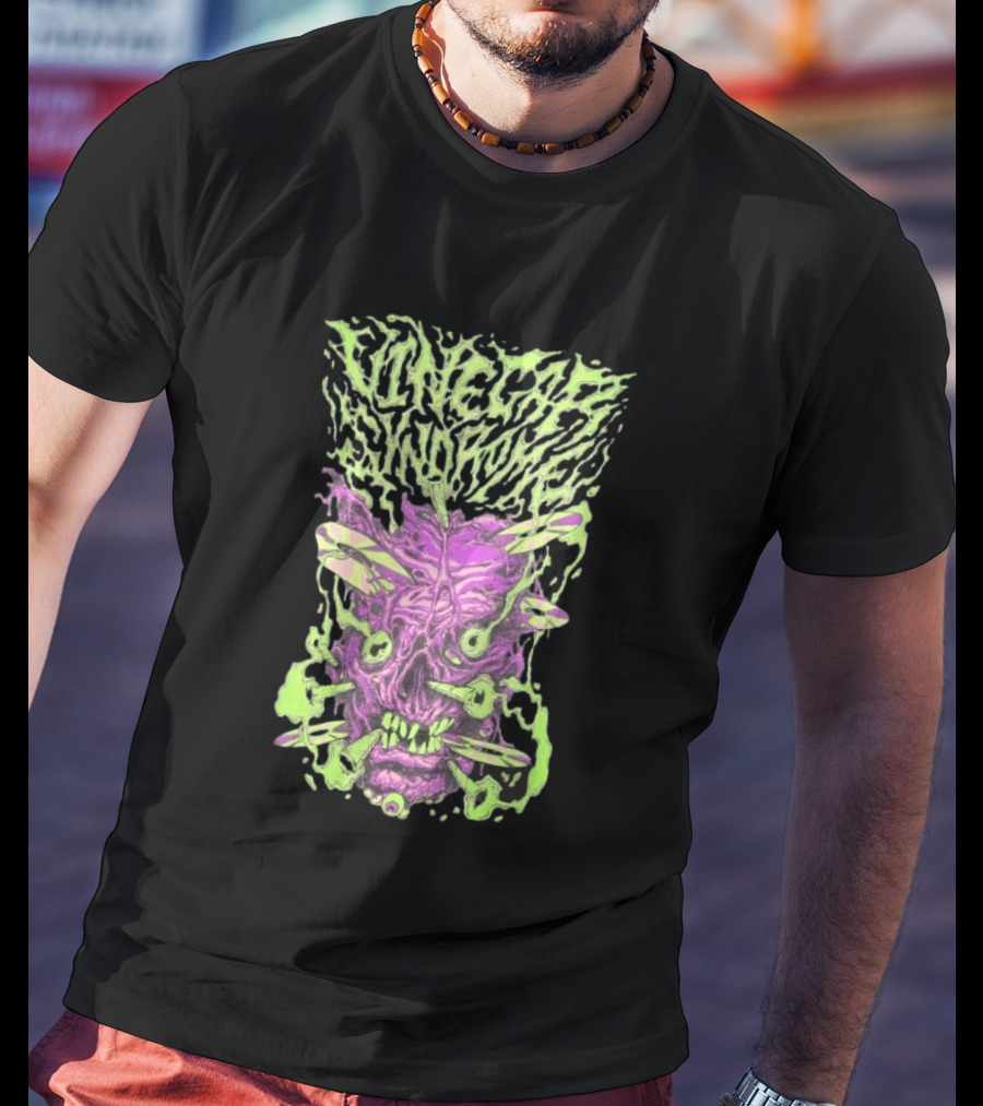Vinegar Syndrome Blu Ray Melting Skull Joint Ritual T-Shirt