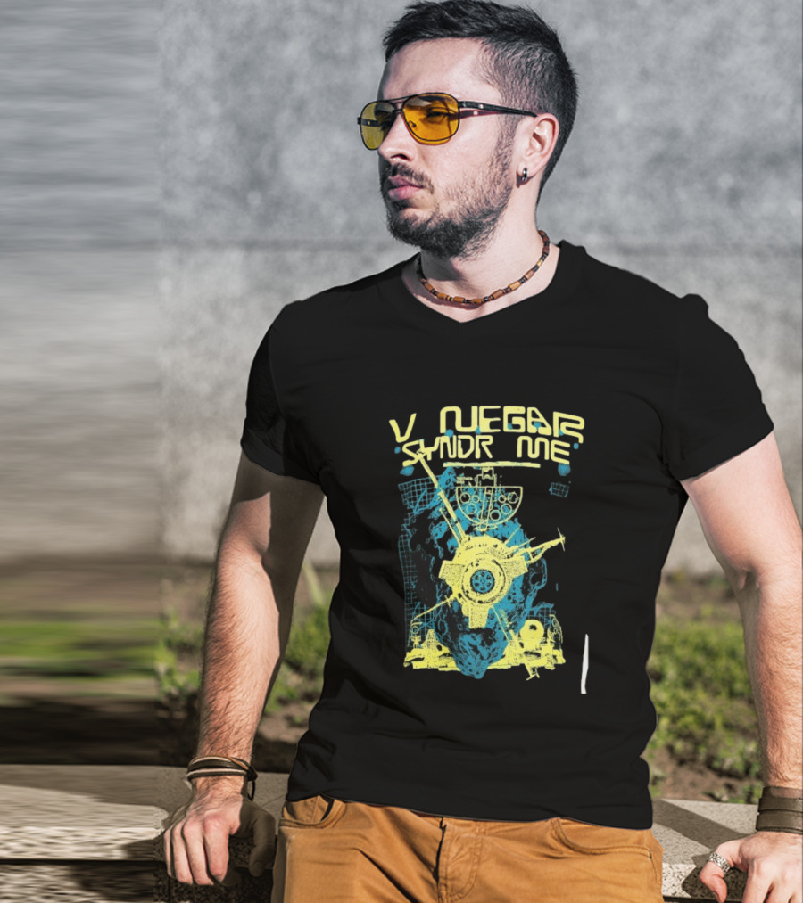 Vinegar Syndrome Retro Journey Through Space And Mechanical T-Shirt
