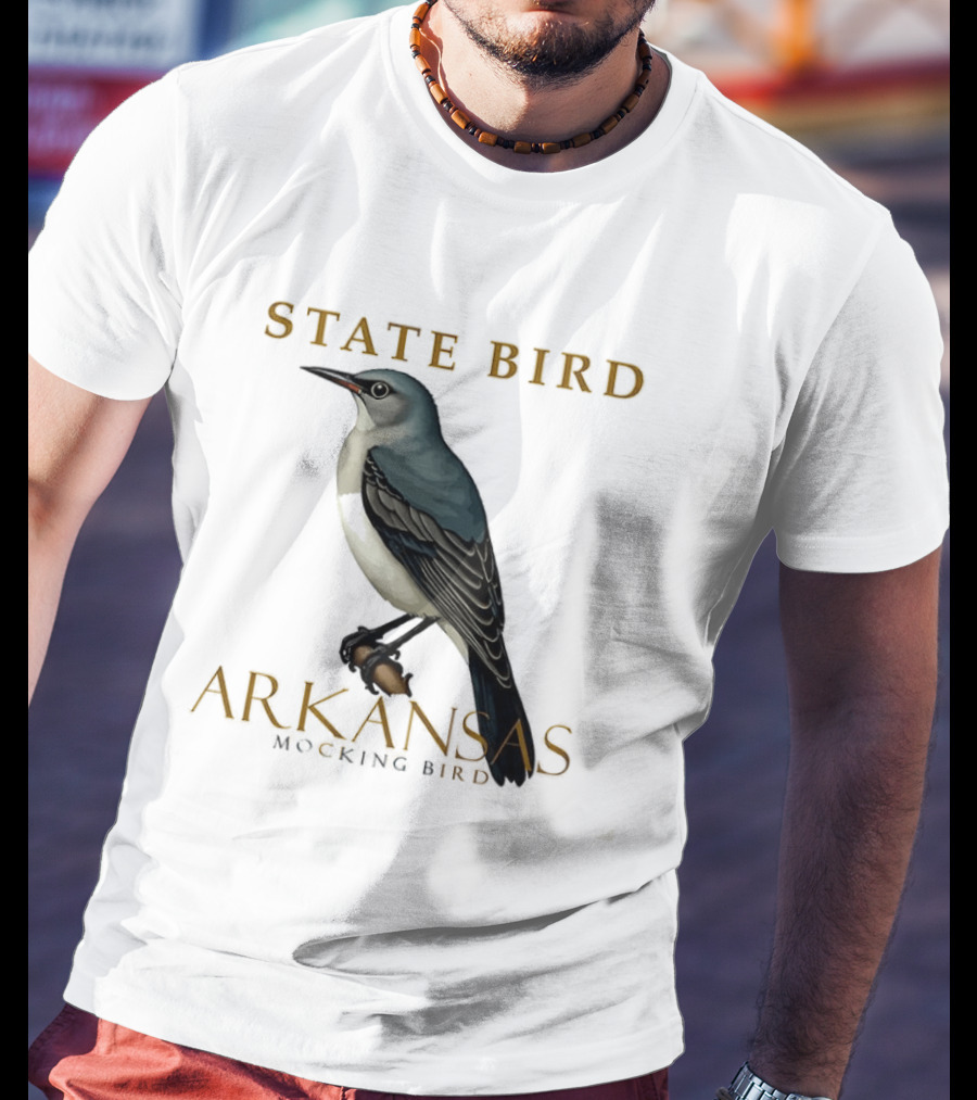 Arkansas State Bird Mockingbird T-Shirt