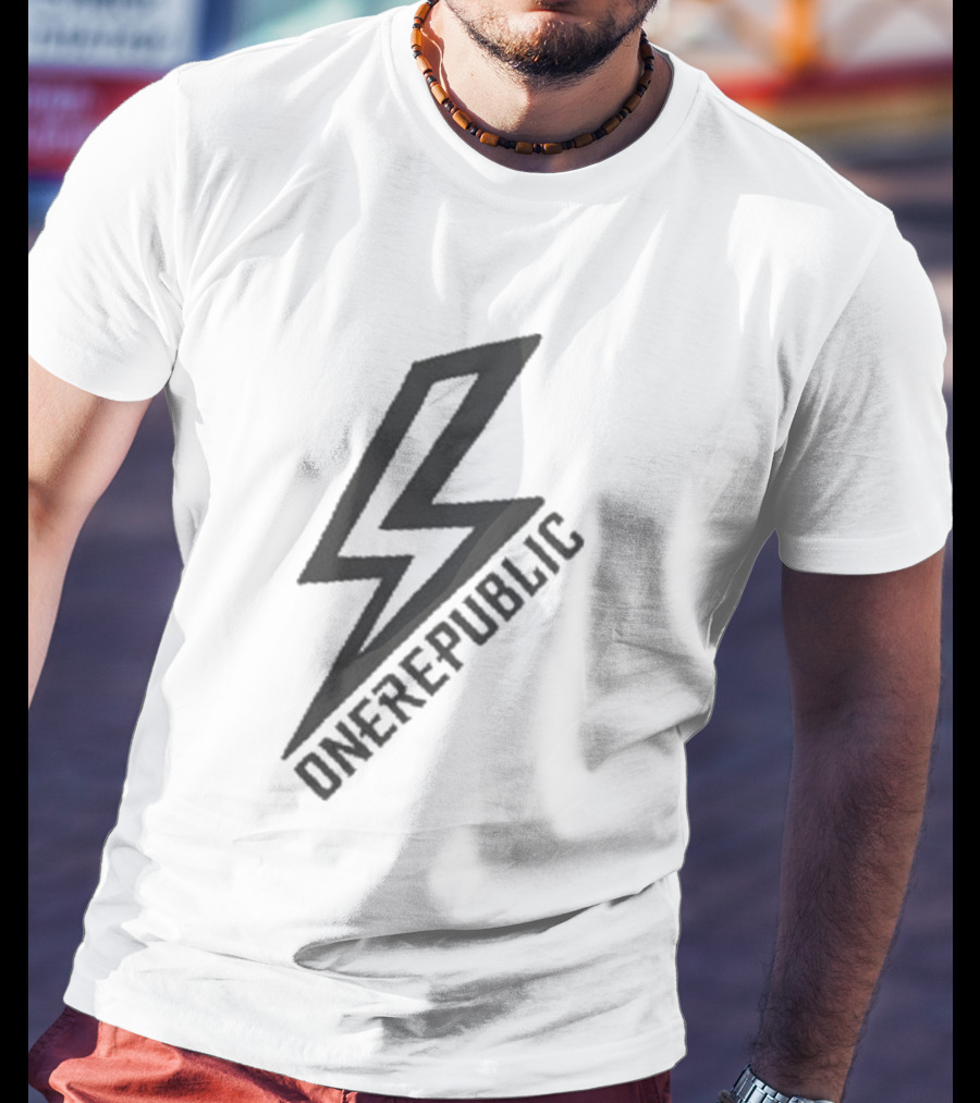 Onerepublic Lightning Bolt Tribute Fan T-Shirt