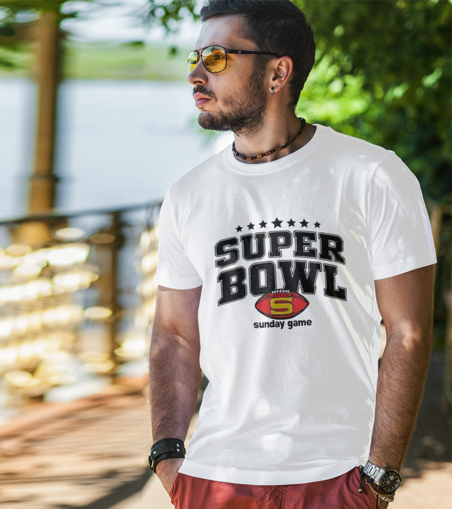 Super Bowl Sunday Game Classic Football T-Shirt