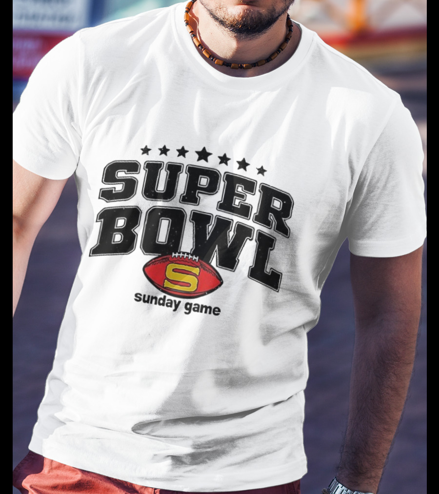Super Bowl Sunday Game Classic Football T-Shirt
