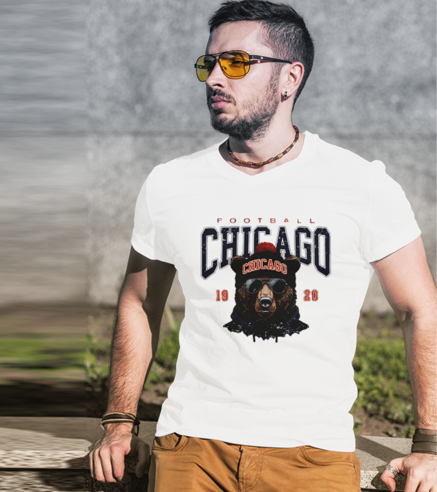 Chicago Football Bear 1920 T-Shirt