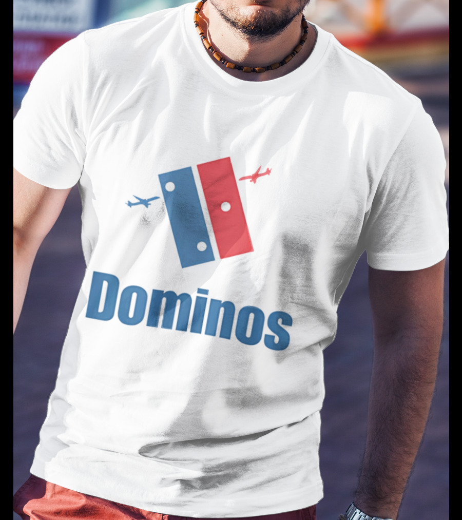 Dominos 9.11 Parody With Plane T-Shirt