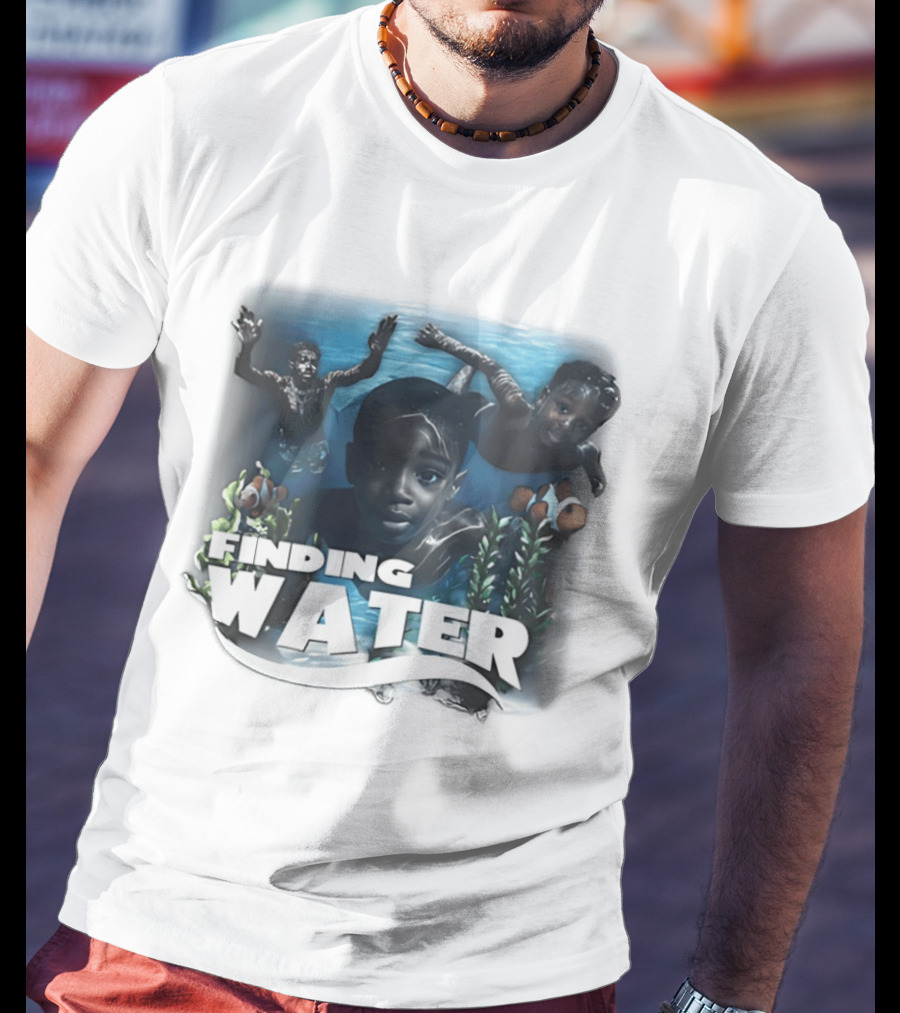 Finding Water Adventures Kids Underwater Journey T-Shirt
