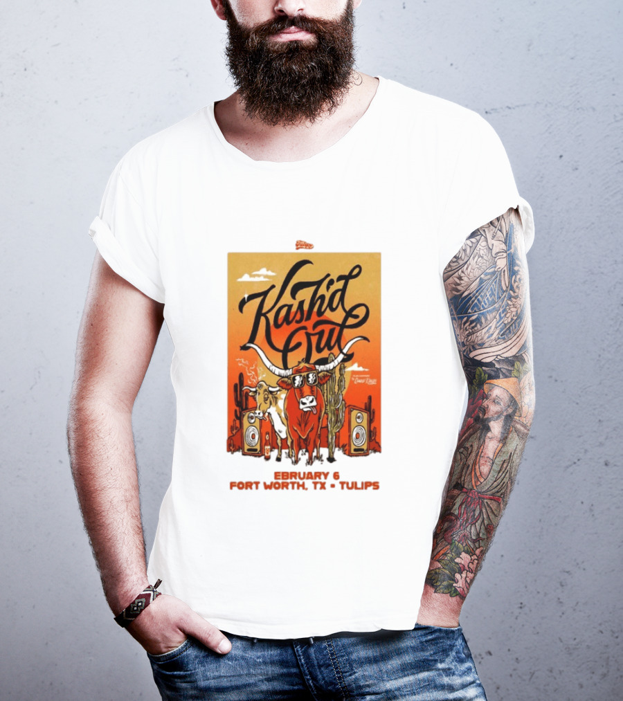 Kash'd Out Live At Tulips Fort Worth TX February 6 2026 T-Shirt