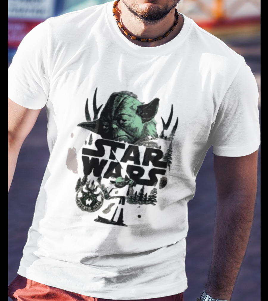 Star Wars Yoda Wisconsin Herd Crossover Collaboration T-Shirt