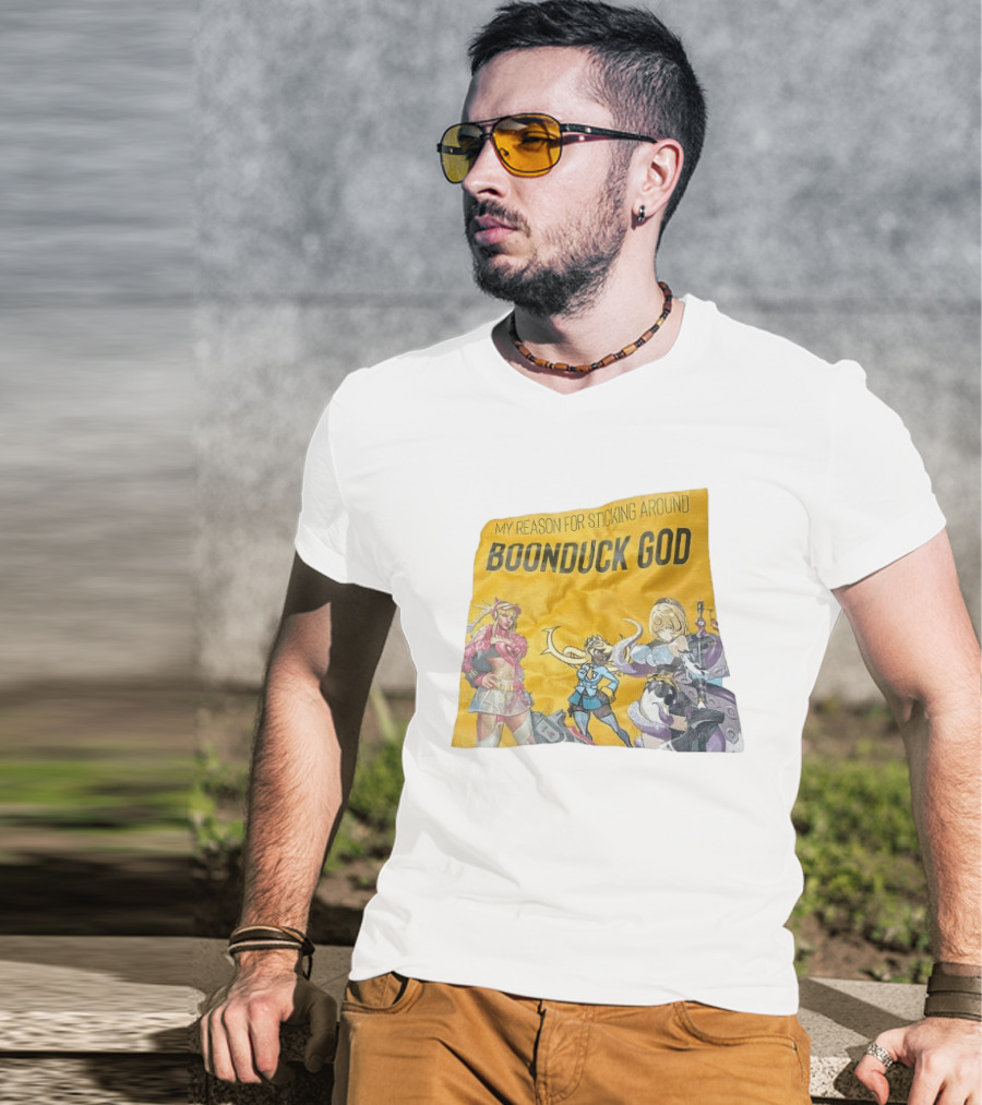 My Reason For Sticking Around Boonduck God Anime Characters T-Shirt