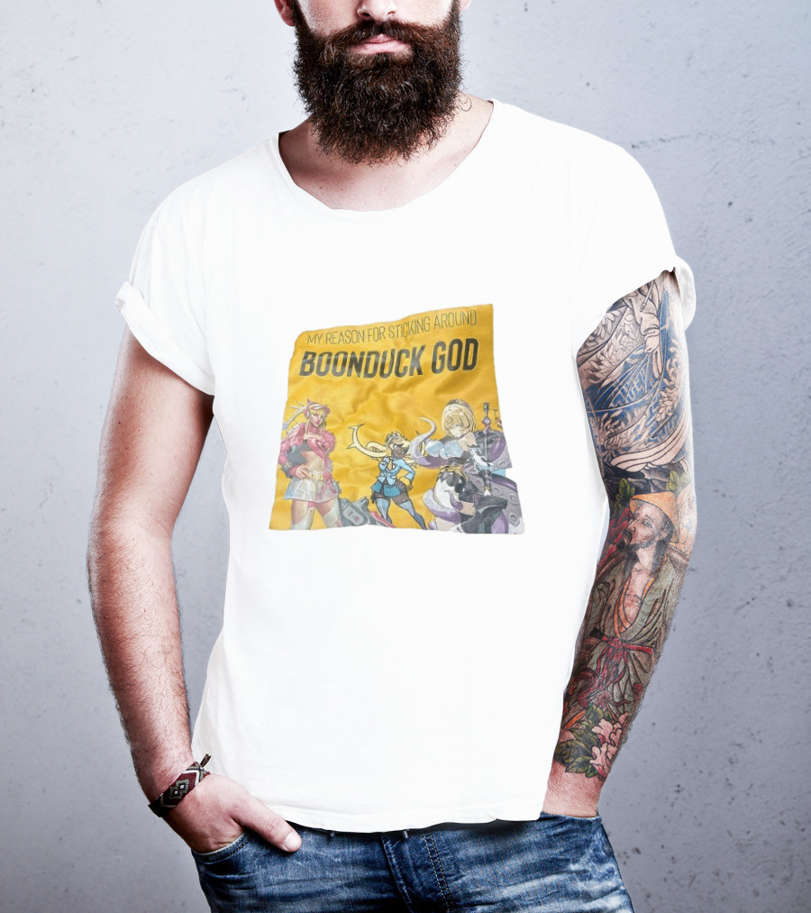My Reason For Sticking Around Boonduck God Anime Characters T-Shirt
