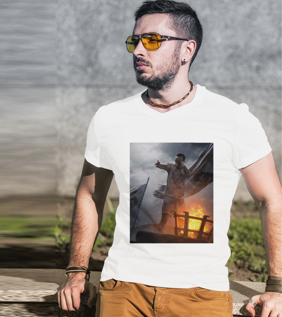 Vini Jr From Doubt To Destiny Real Madrid Football Legend T-Shirt