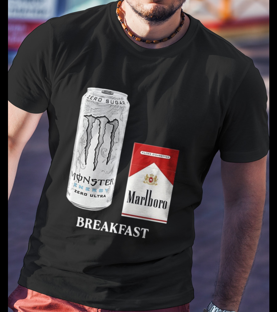 Monster Zero Ultra Marlboro Red Breakfast Combo T-Shirt