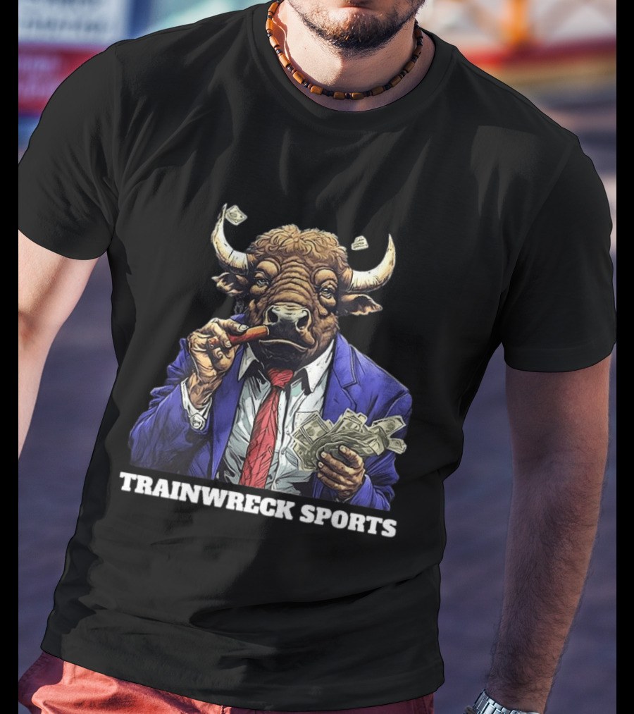 Buffalo Bills Trainwreck Sports Podcast Pay The Bills Football T-Shirt