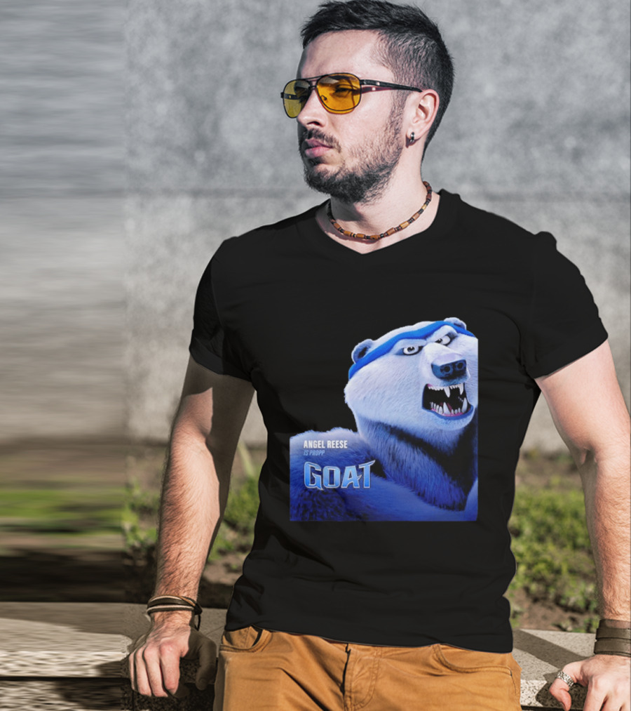 Angel Reese Goat Movie Propp Bear February 13 2026 T-Shirt