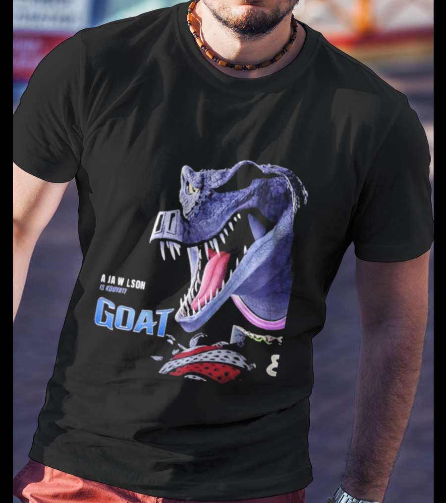 Aja Wilson Presents Goat Movie Kouyate Theatres February 13 2026 Dinosaur Monster T-Shirt
