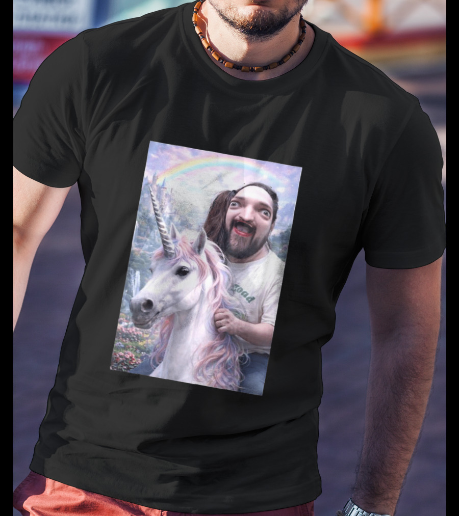Leigh McClendon Okay Unicorn Fantasy Adventure T-Shirt