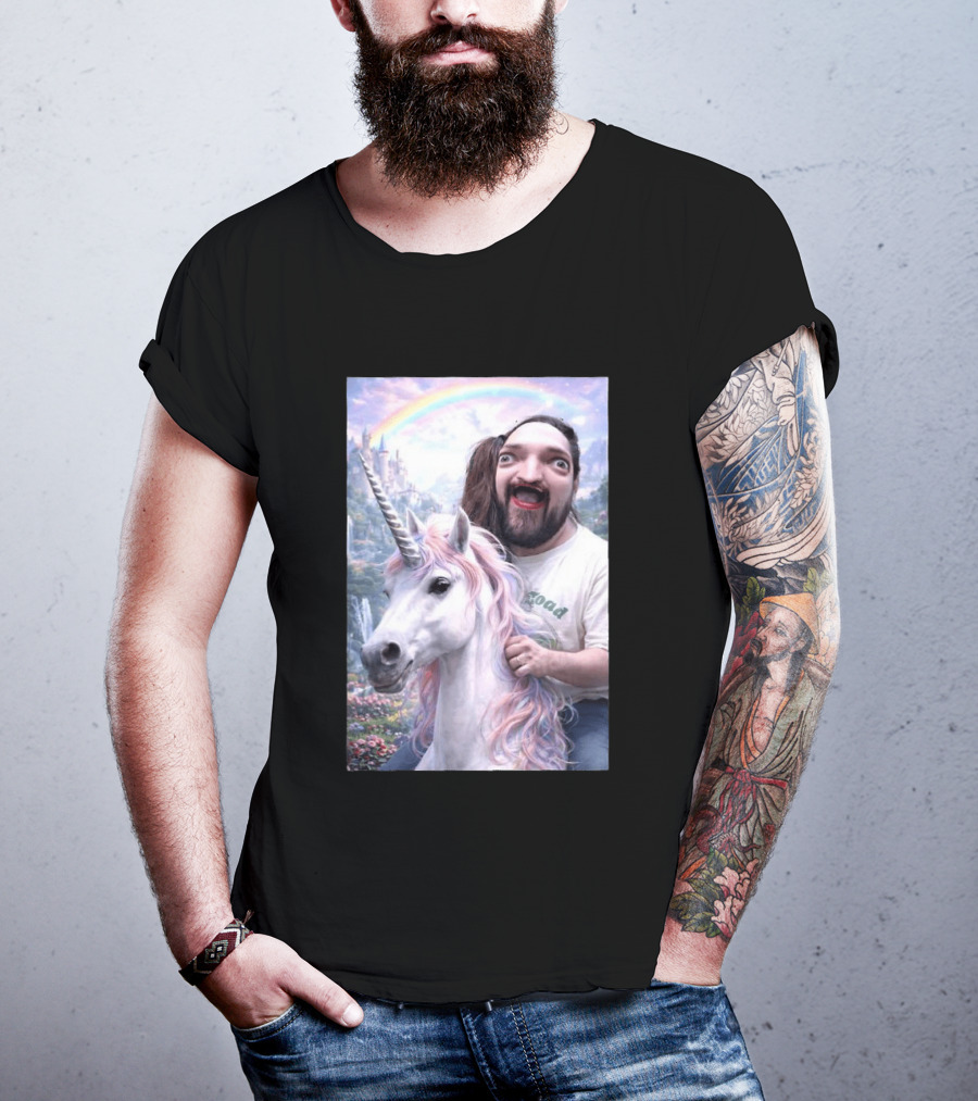 Leigh McClendon Okay Unicorn Fantasy Adventure T-Shirt