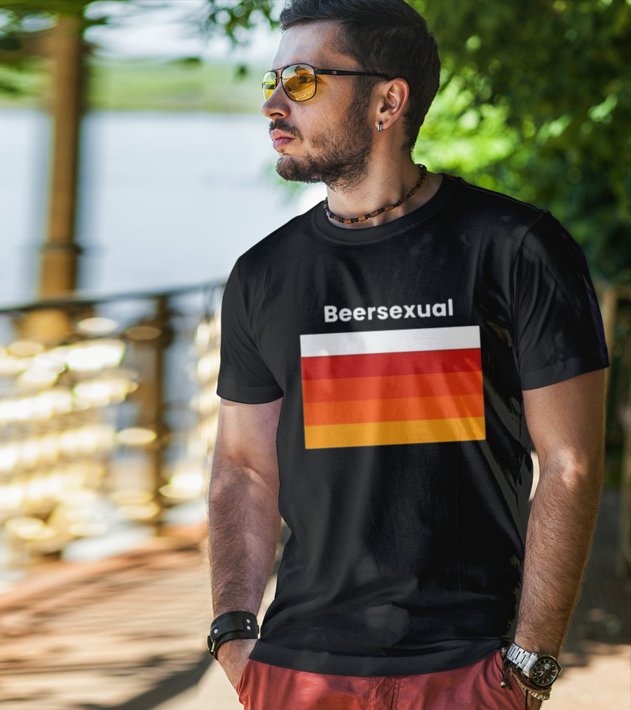 Beersexual Pride Rainbow Spectrum T-Shirt