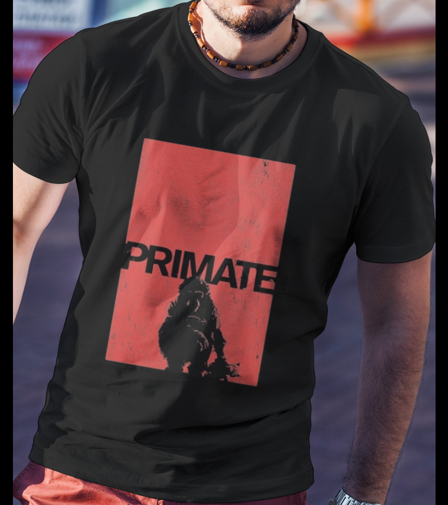 Primate Red Block T-Shirt