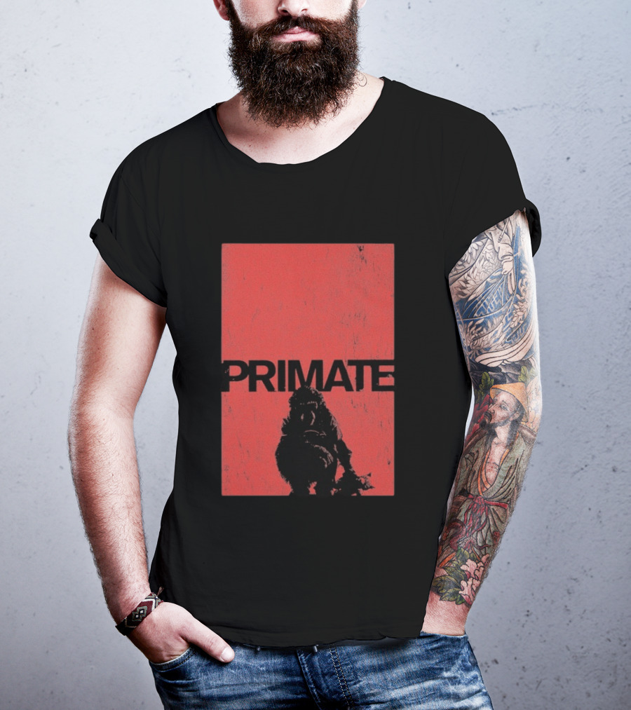 Primate Red Block T-Shirt