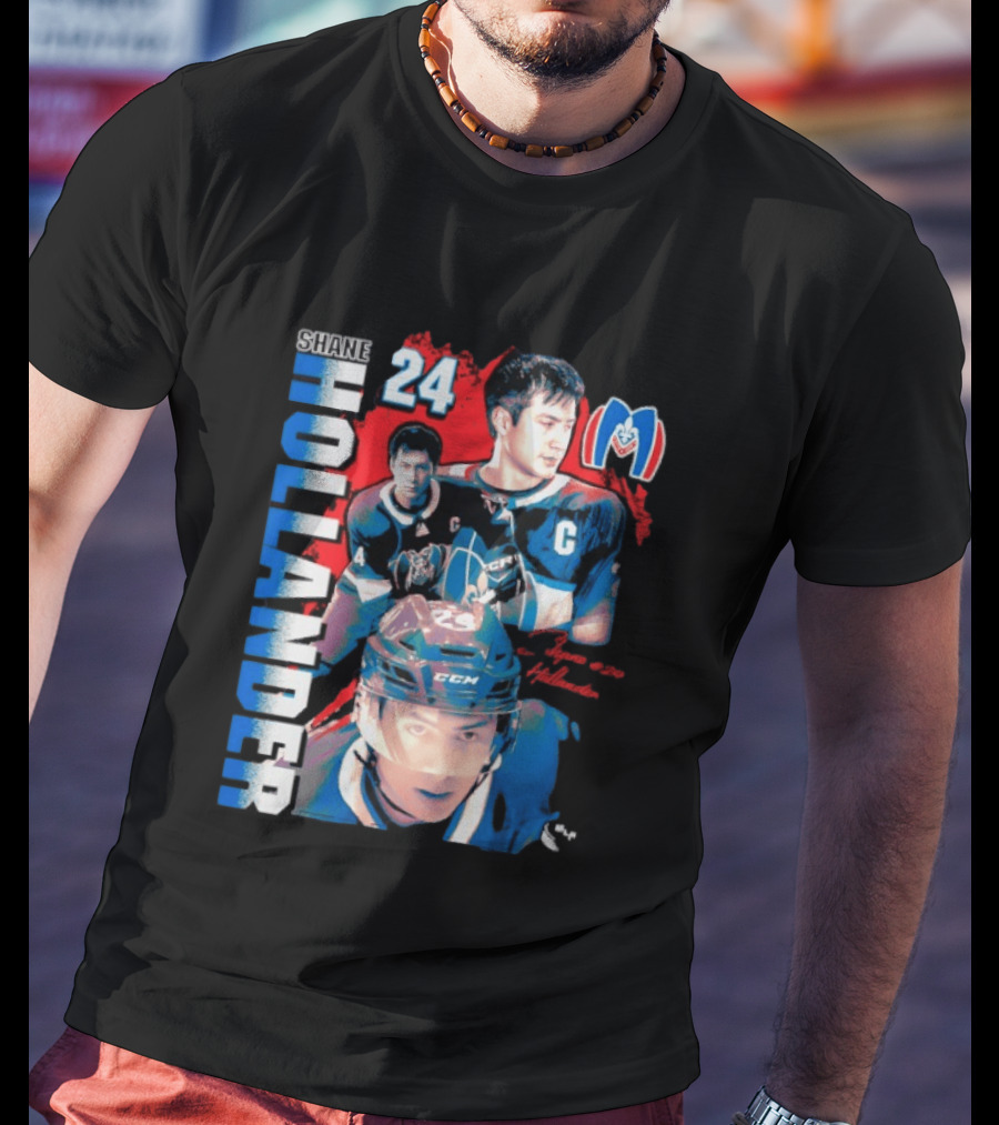 SHANE HOLLANDER 24 CCM Hockey C Shane Hollander T-Shirt