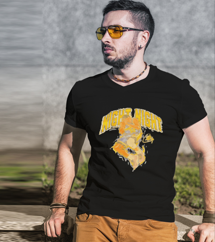 Stephen Curry Night Night Golden State Basketball 30 T-Shirt