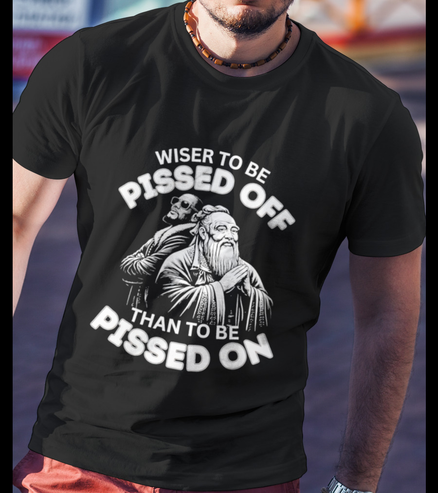 Pissed Off Pissed On Wise Owl Philosopher Humor T-Shirt