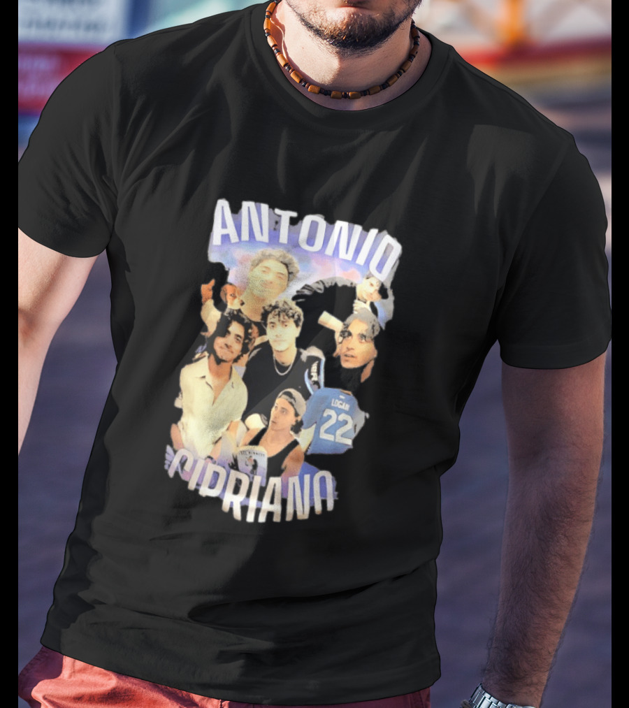 Antonio Cipriano Collage With Logan 22 T-Shirt