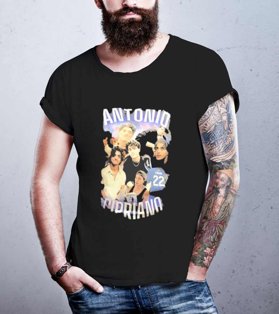 Antonio Cipriano Collage With Logan 22 T-Shirt