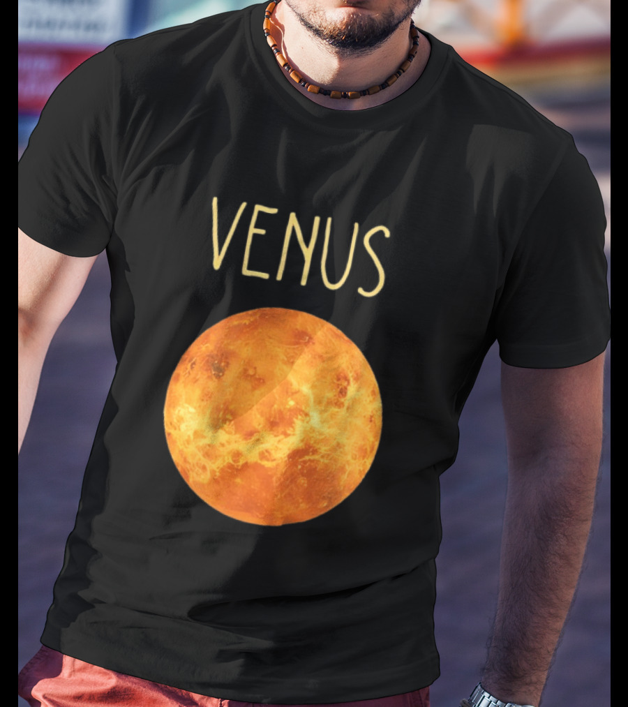 Venus Camiseta Planet Solar System T-Shirt