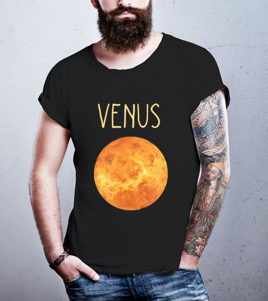 Venus Camiseta Planet Solar System T-Shirt