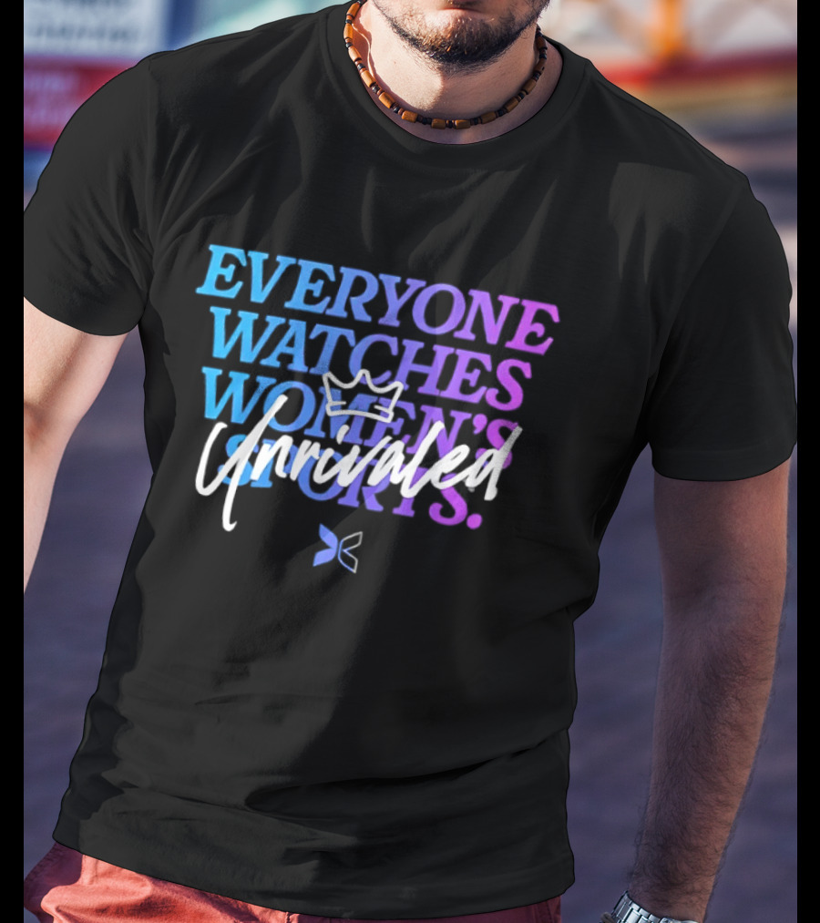 Everyone Es Unrivaled Women's Sports Crown And Butterfly T-Shirt
