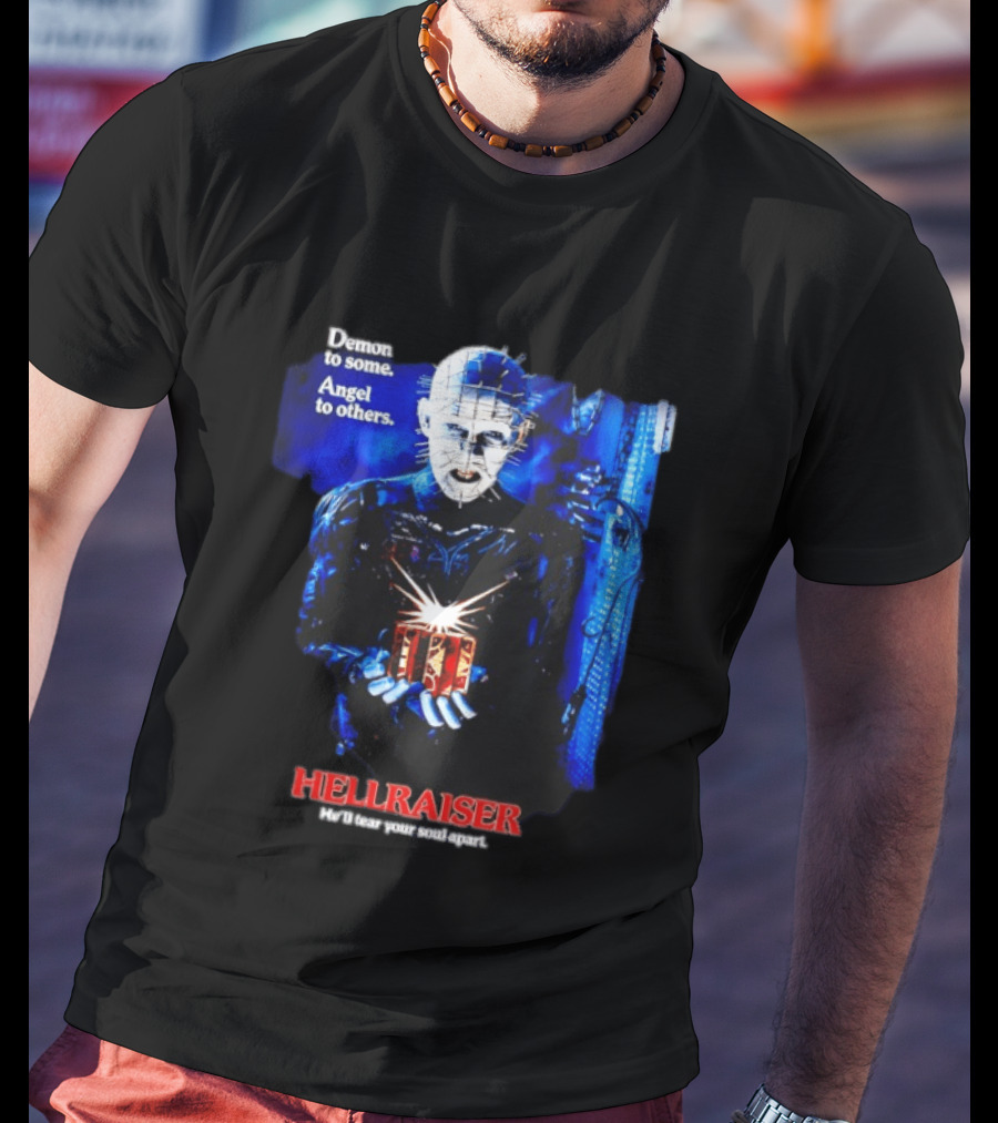 Hellraiser Demon To Some Angel To Others Iconic Horror T-Shirt