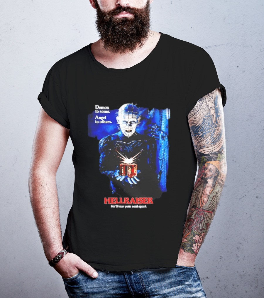 Hellraiser Demon To Some Angel To Others Iconic Horror T-Shirt