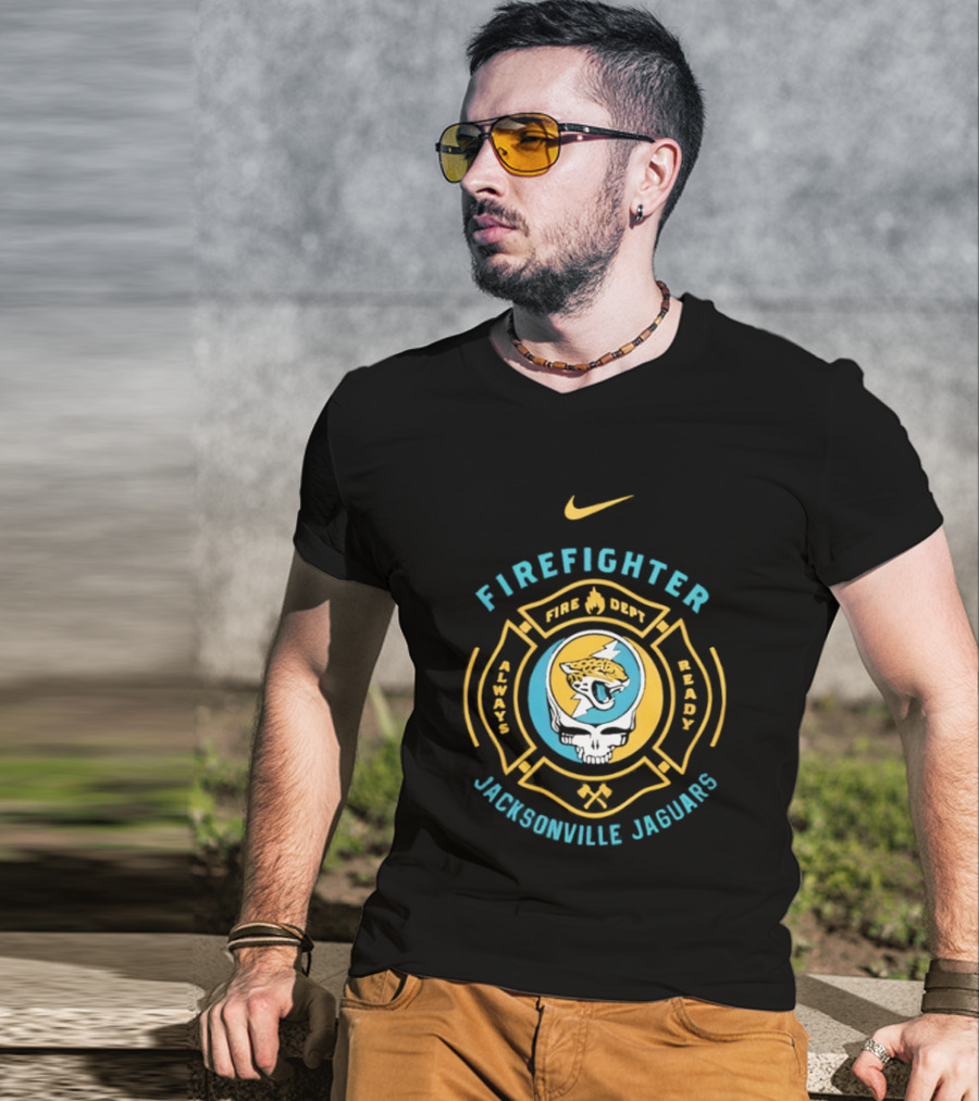 Jacksonville Jaguars Firefighter Nike Mashup T-Shirt