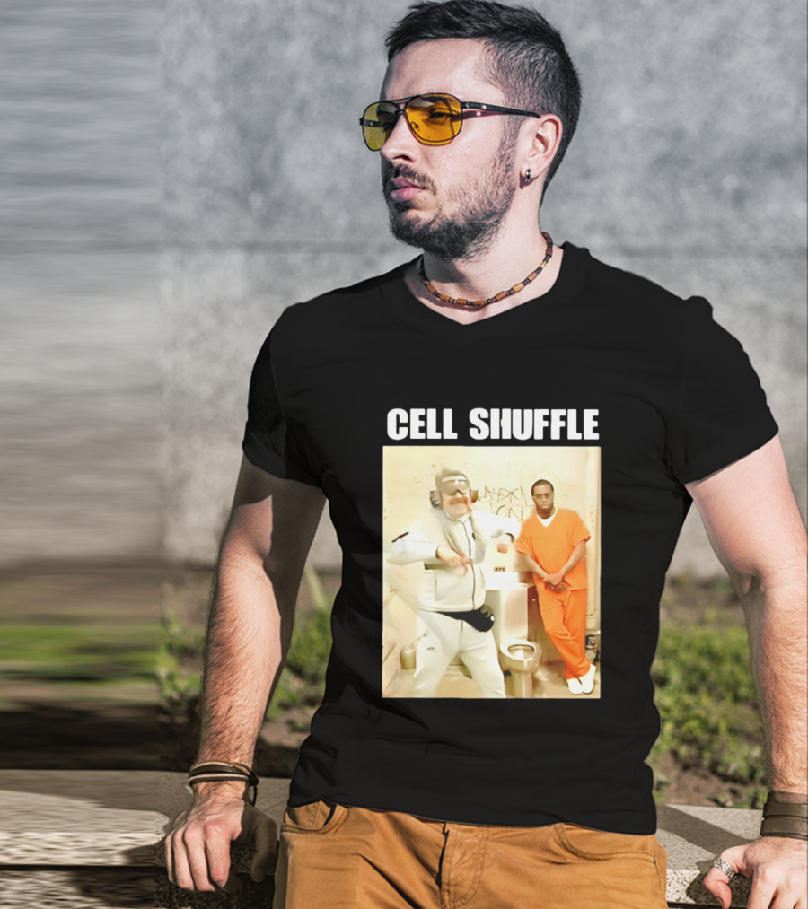 Cell Shuffle Maduro Diddy Dance In Jail Scene T-Shirt
