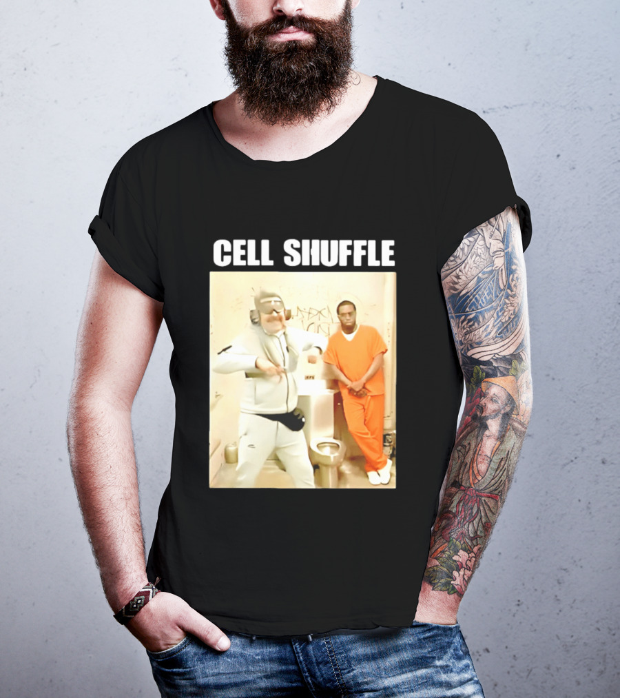 Cell Shuffle Maduro Diddy Dance In Jail Scene T-Shirt