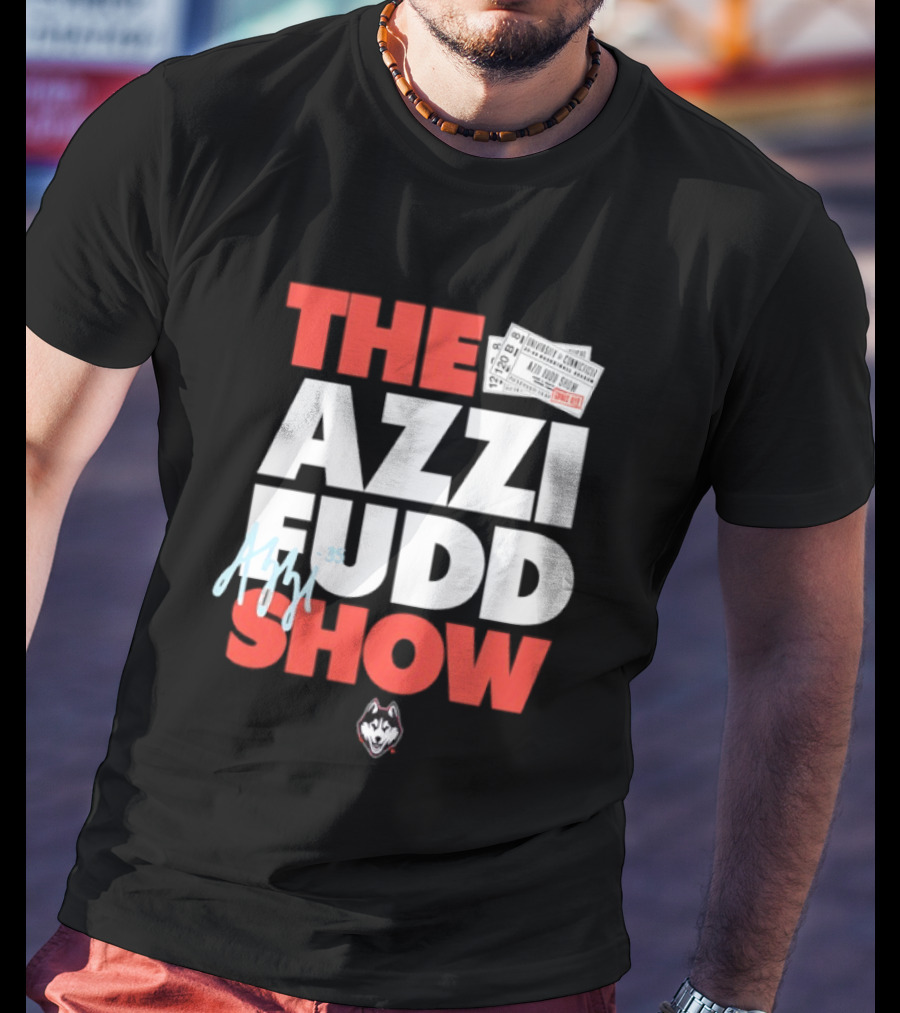 The Azzi Fudd Show UConn Huskies Basketball 35 T-Shirt