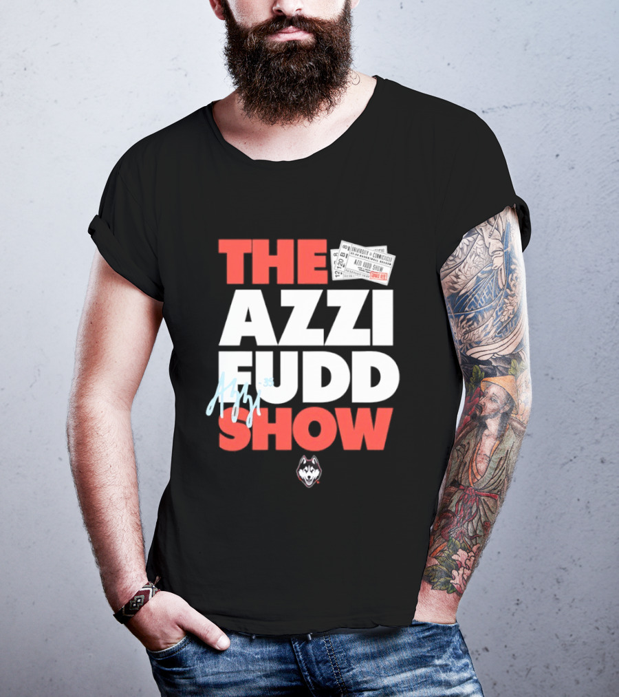 The Azzi Fudd Show UConn Huskies Basketball 35 T-Shirt