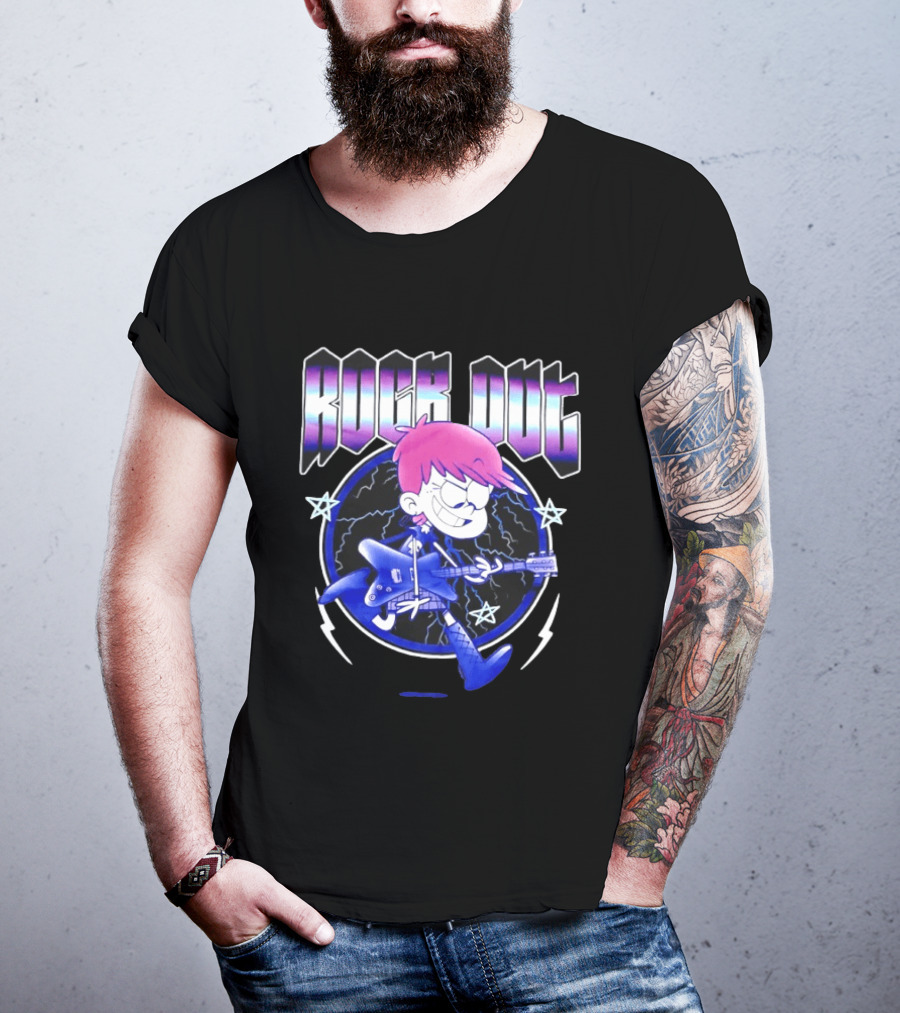 The Loud House Luna Loud Rock Out Guitar Star T-Shirt