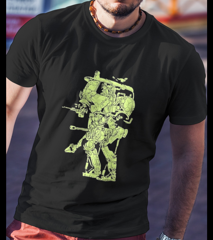 Wolf Parade Thin Mind Mech Walker Concept T-Shirt