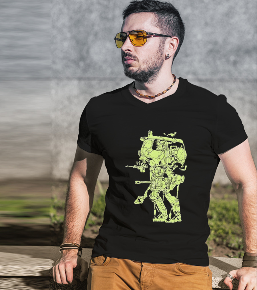 Wolf Parade Thin Mind Mech Walker Concept T-Shirt