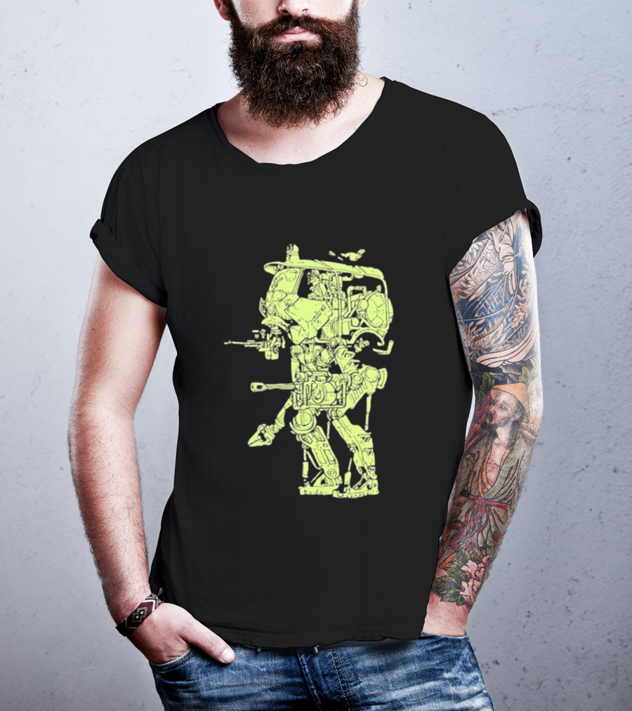 Wolf Parade Thin Mind Mech Walker Concept T-Shirt